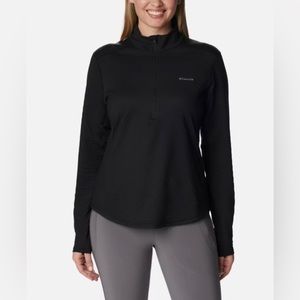 Columbia long sleeve top In black